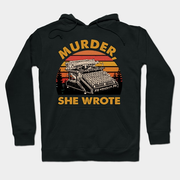 Murder She Wrote Hoodie by PopcornShow